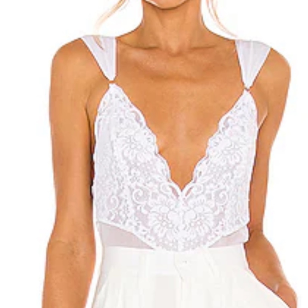 REVOLVE 	
Cheap And Cheerful Bodysuit in Blanc
HAH